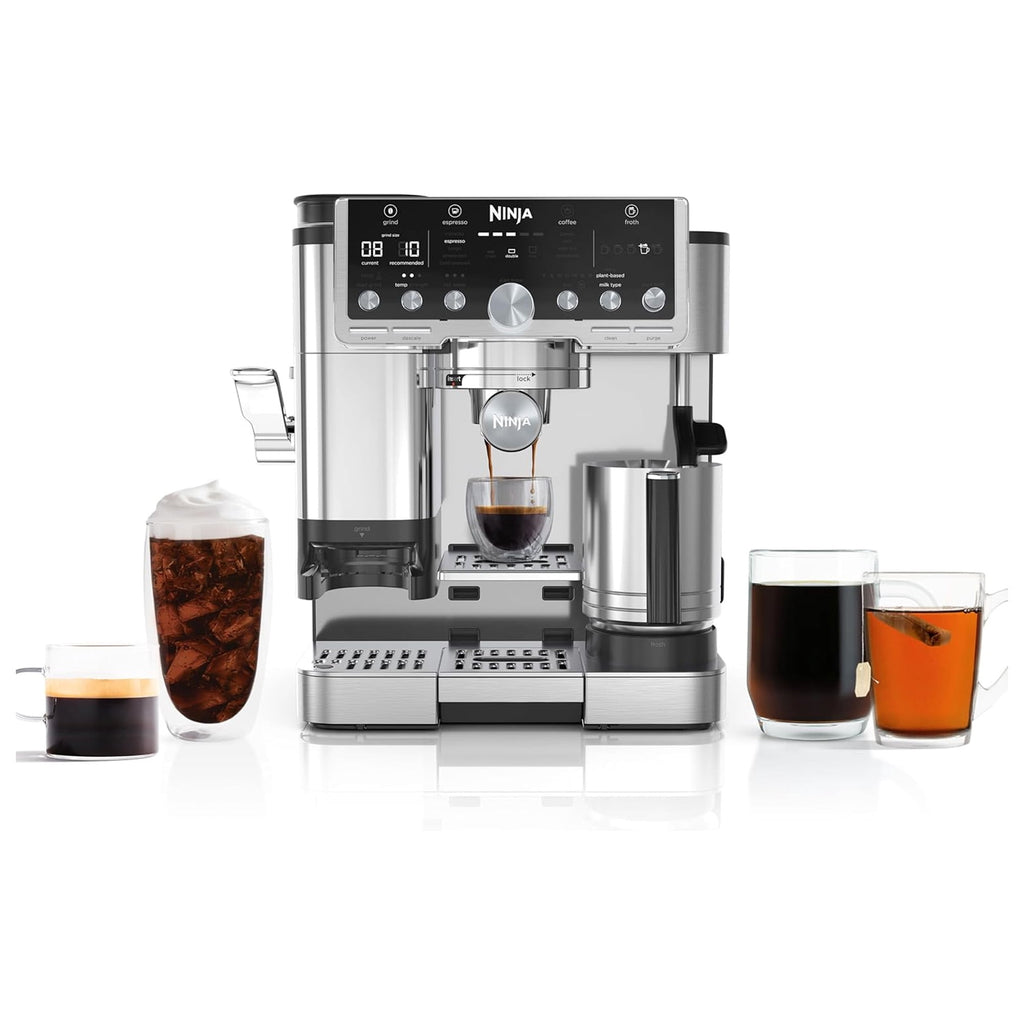 Ninja Luxe Cafe Pro Series 4-in-1 Coffee Machine, Silver (Certified )