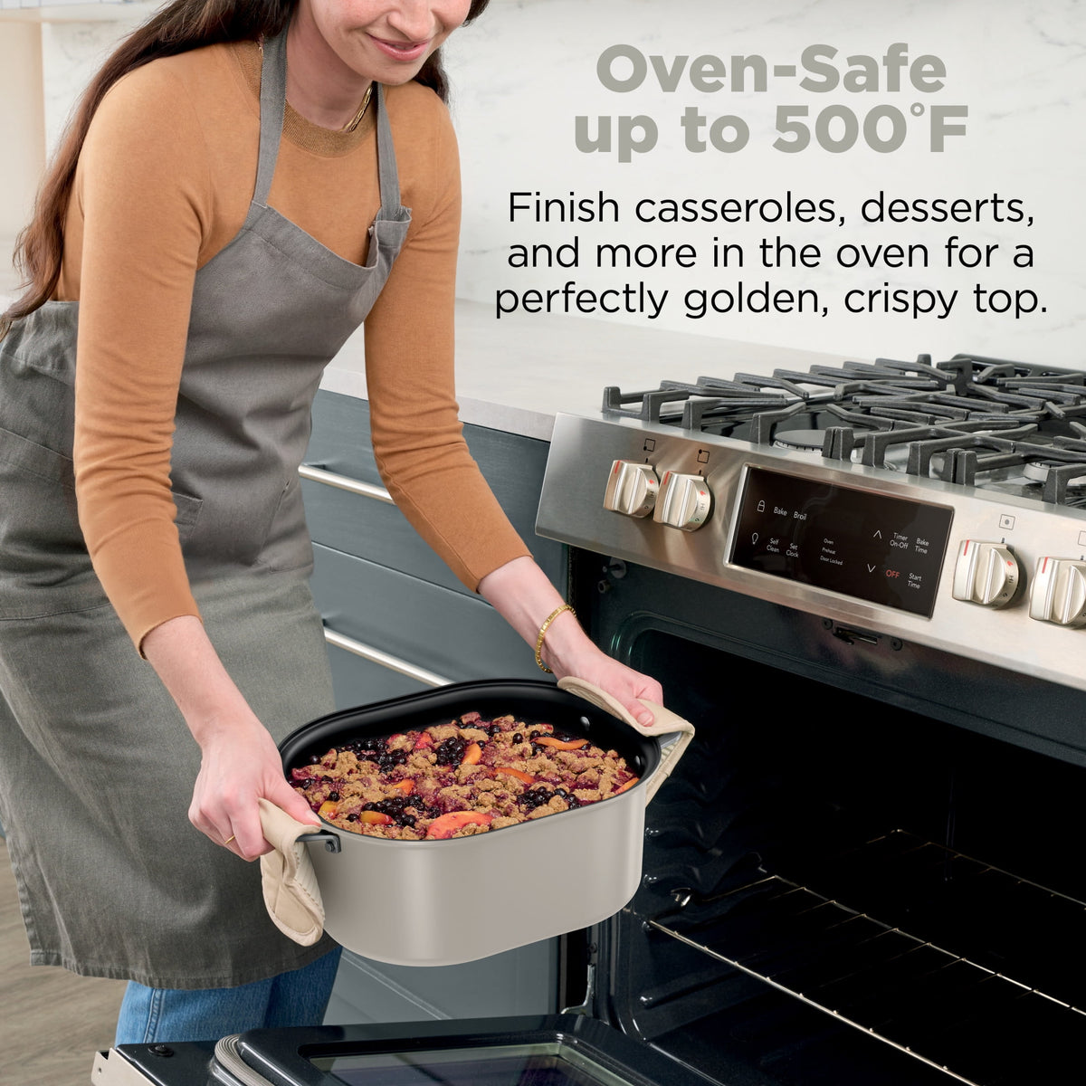 Ninja 8-in-1 PossibleCooker Plus 7.5 Qt Multi-Cooker, Slow Cooker, Steamer, Dutch Oven, MC2000 Sage Green