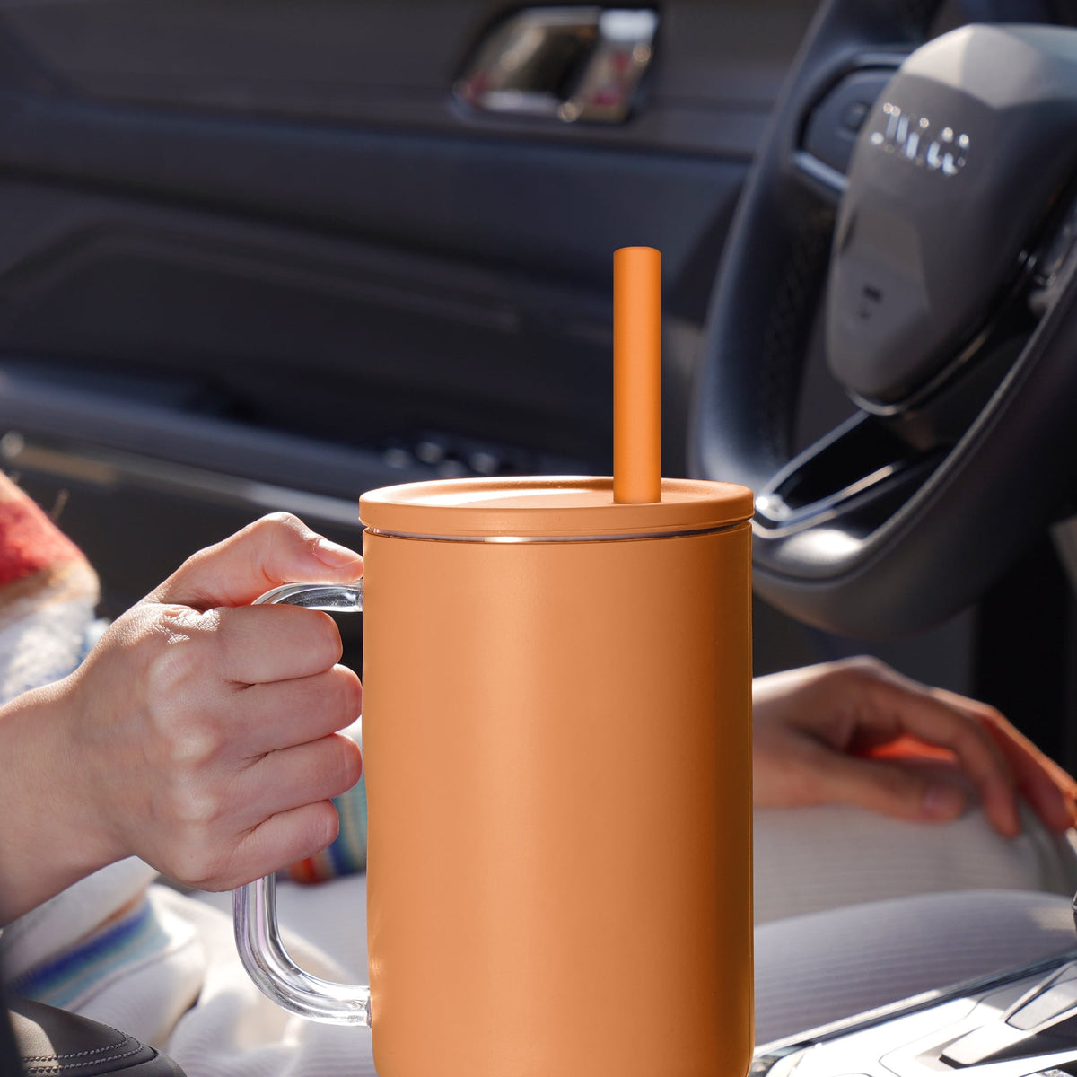 Tomorotec 12" Reusable Silicone Drinking Straws 15PCS with 2 Brushes, Compatible with Stanley Tumblers 40oz 30oz 20oz, Customizable for Various Drinkware, BPA-Free & Safe for Teeth (Morandi Colors)