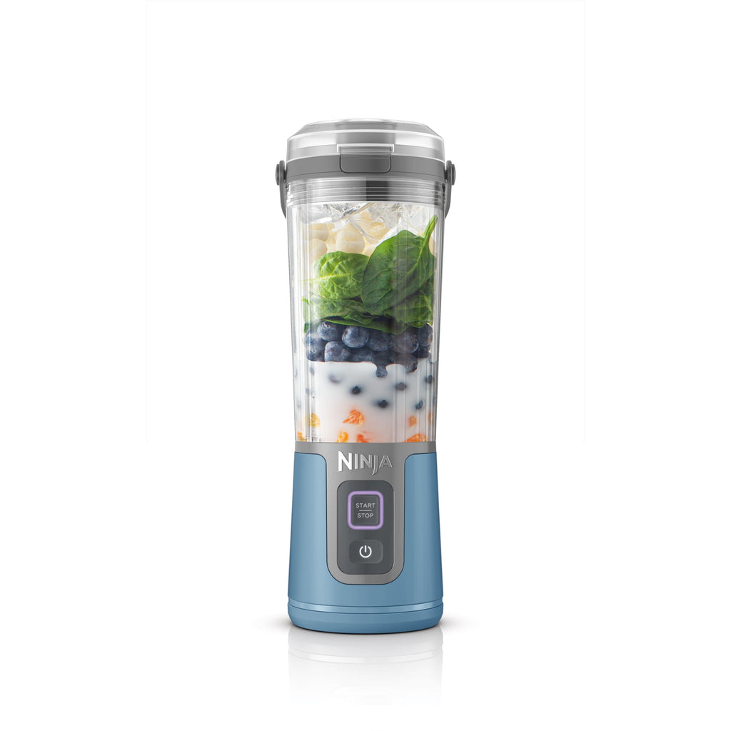 Ninja Blast Portable Personal 18 Oz Blender w/ Leak Proof Lid & Easy Sip Spout, Rechargeable Base, BC150PK Pink