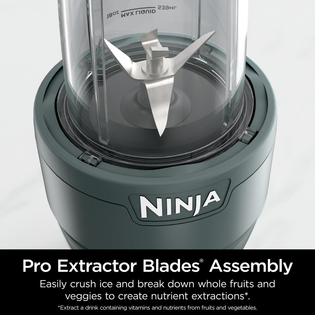 Ninja Nutri-Blender 20-Oz Personal Blender, (2) 20-Oz Dishwasher-Safe To-Go Cups, Smoothie, BN300GY Gray