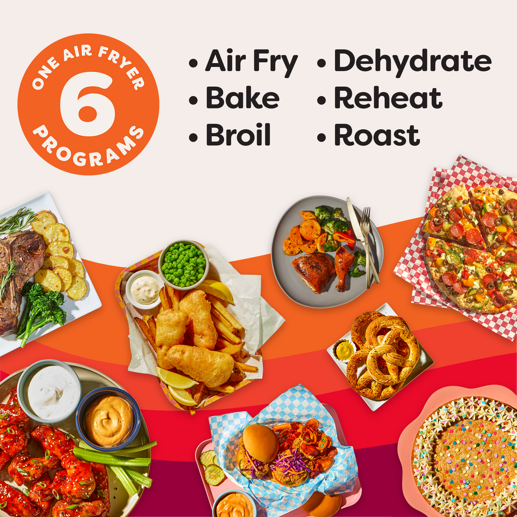 Instant Pot® 4Qt Vortex® Plus 6-in-1 Mini Air Fryer, Air Fry, Crisps, Broils, Roasts, Dehydrates, Bakes, Reheats, Stainless Steel, 4 Quarts