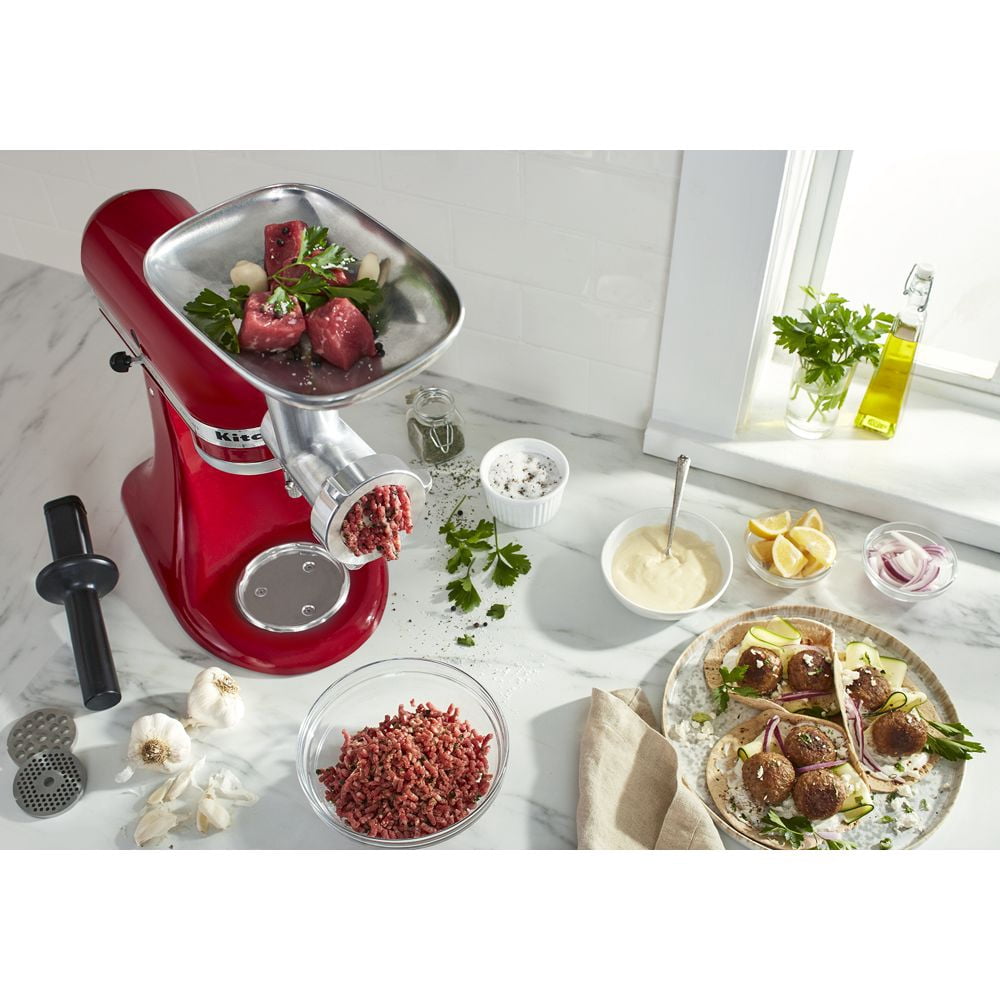 KitchenAid Metal Food Grinder Attachment, KSMMGA