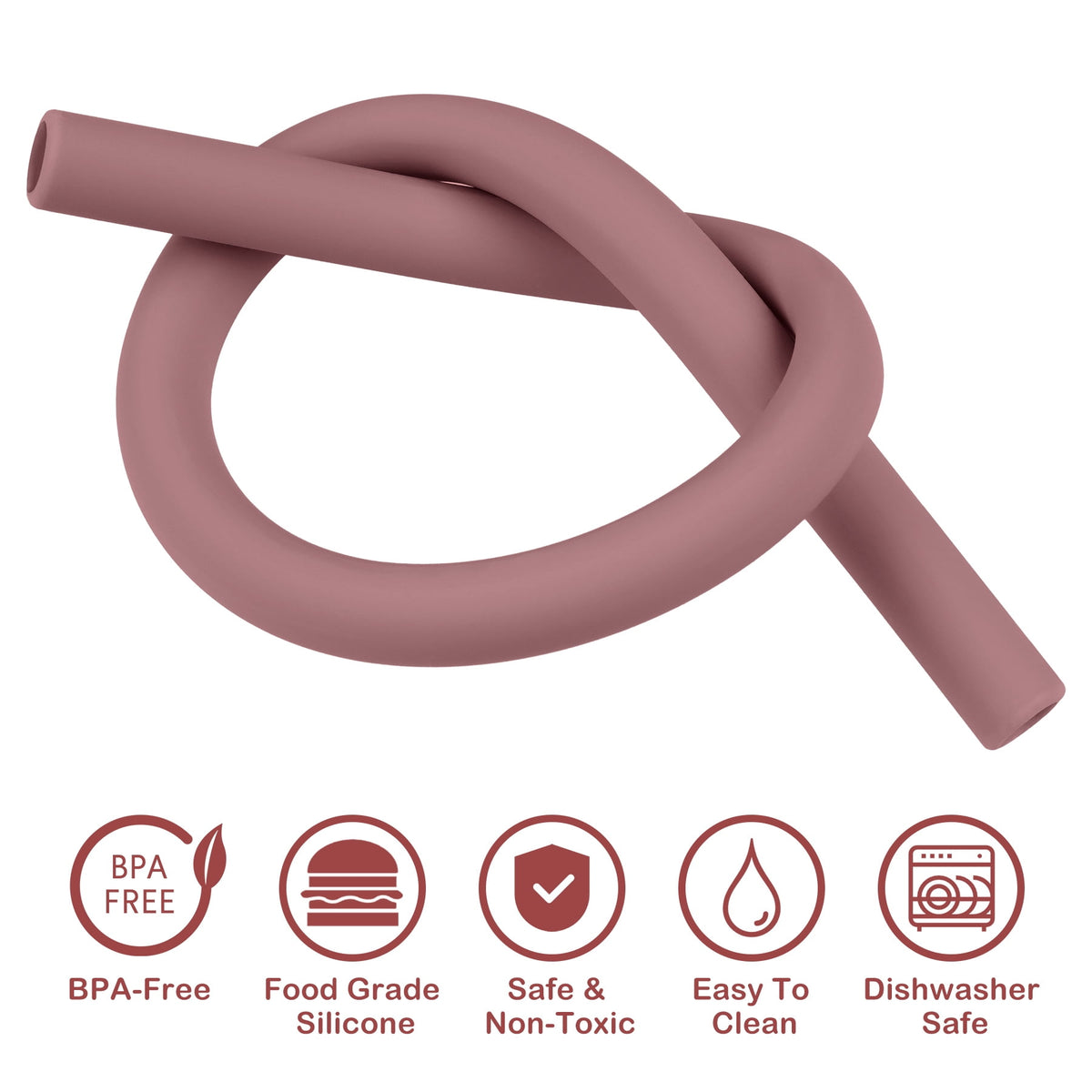 Tomorotec 12" Reusable Silicone Drinking Straws 15PCS with 2 Brushes, Compatible with Stanley Tumblers 40oz 30oz 20oz, Customizable for Various Drinkware, BPA-Free & Safe for Teeth (Morandi Colors)