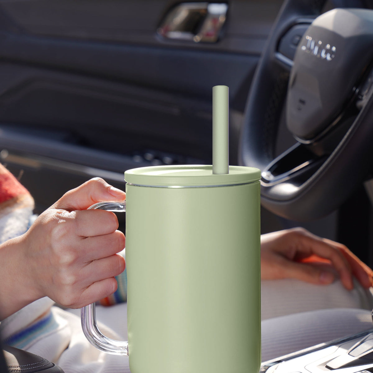 Tomorotec 12" Reusable Silicone Drinking Straws 15PCS with 2 Brushes, Compatible with Stanley Tumblers 40oz 30oz 20oz, Customizable for Various Drinkware, BPA-Free & Safe for Teeth (Morandi Colors)