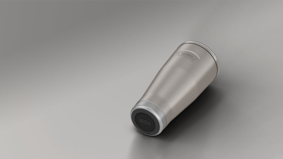 Thermos Stainless Steel Tumbler, w/ Slide Lock Lid, Graphite, 24 oz