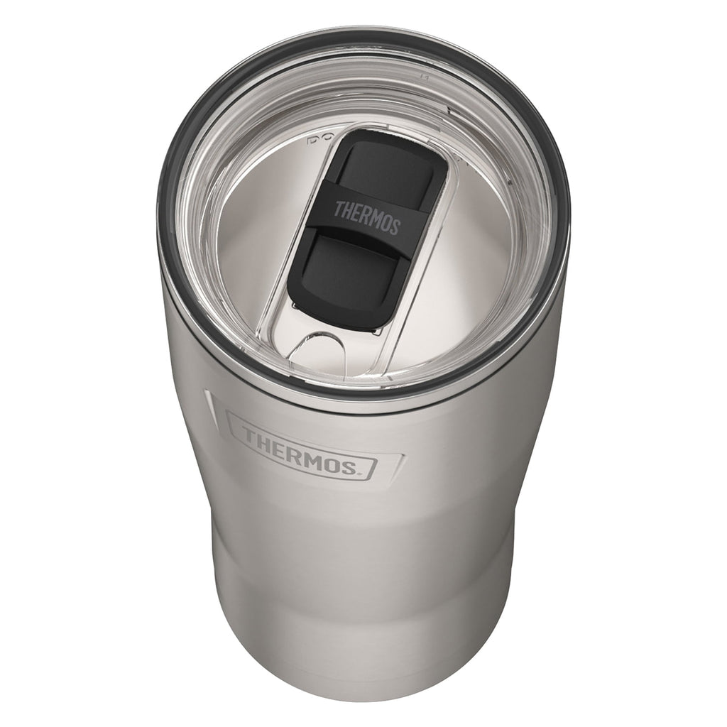 Thermos Stainless Steel Tumbler, w/ Slide Lock Lid, Graphite, 24 oz