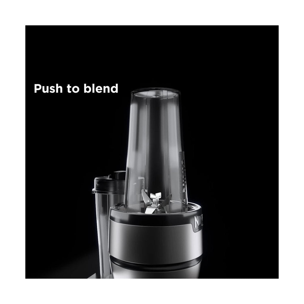 Ninja Nutri-Blender 20-Oz Personal Blender, (2) 20-Oz Dishwasher-Safe To-Go Cups, Smoothie, BN300GY Gray