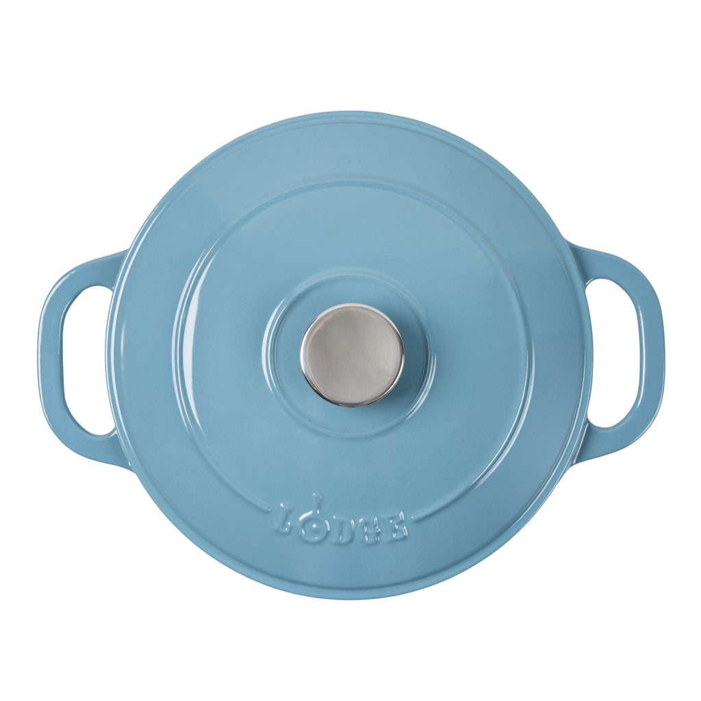 Lodge Cast Iron 5.5qt Indigo Enameled Dutch Oven