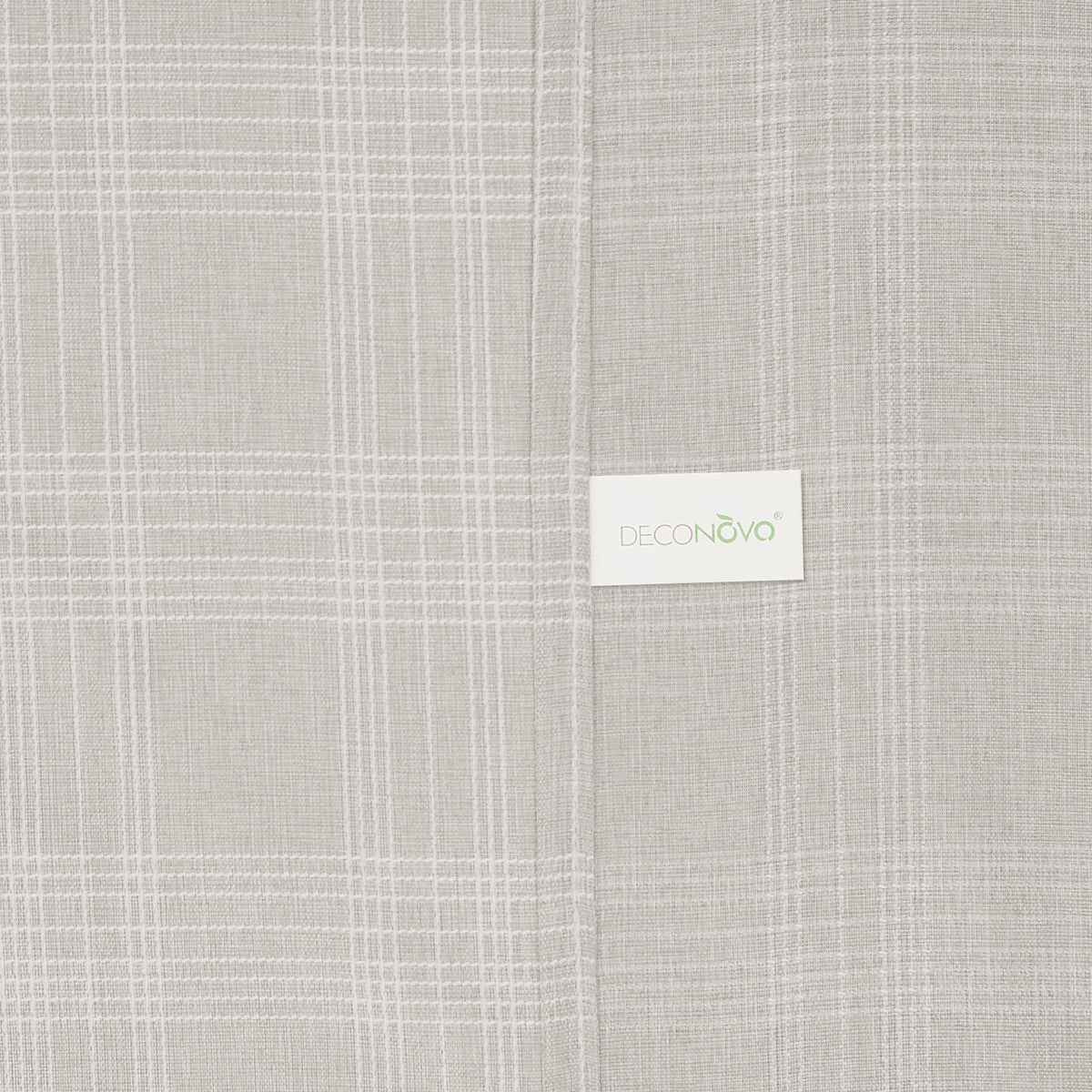 Deconovo Square Tablecloth with Waterproof Finish, Easy-Clean Polyester Table Cover, 54 x 54 Inch, Dark Gray