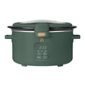 Beautiful 4 Qt Digital Slow Cooker with Hinged Locking Lid, Thyme Green by Drew Barrymore