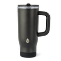 TAL 32oz Stainless Steel Skye Tumbler with Flip-Up Straw, Black