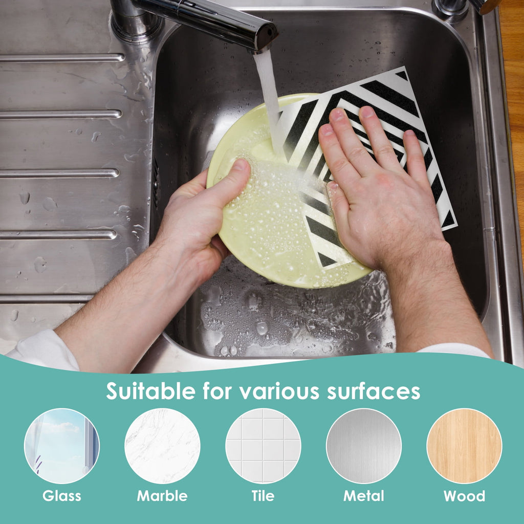 10 Pcs Swedish Dishcloths Reusable Kitchen Dish Towels Absorbent Dishcloths Washable Cellulose Sponge Cloths Quick Drying Cleaning Cloths Soft Kitchen Dish Cloth, 7.7 x 6.7in