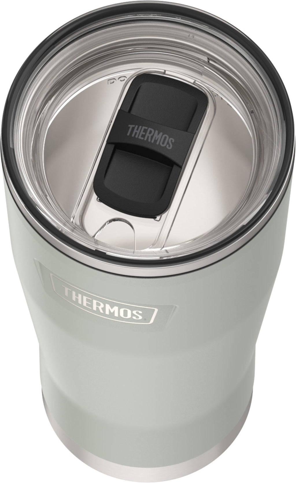 Thermos Stainless Steel Tumbler, w/ Slide Lock Lid, Graphite, 24 oz