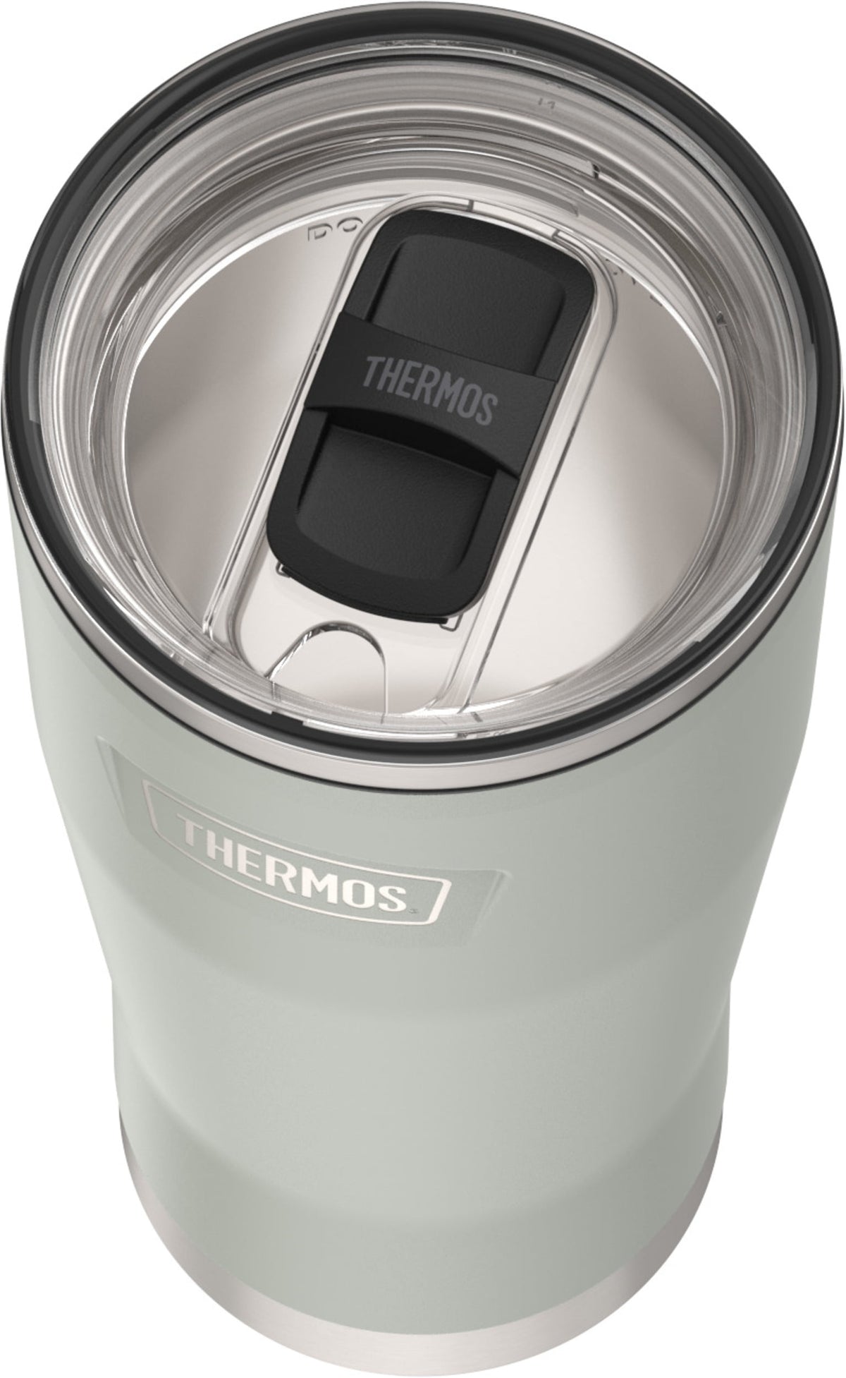 Thermos Stainless Steel Tumbler, w/ Slide Lock Lid, Graphite, 24 oz