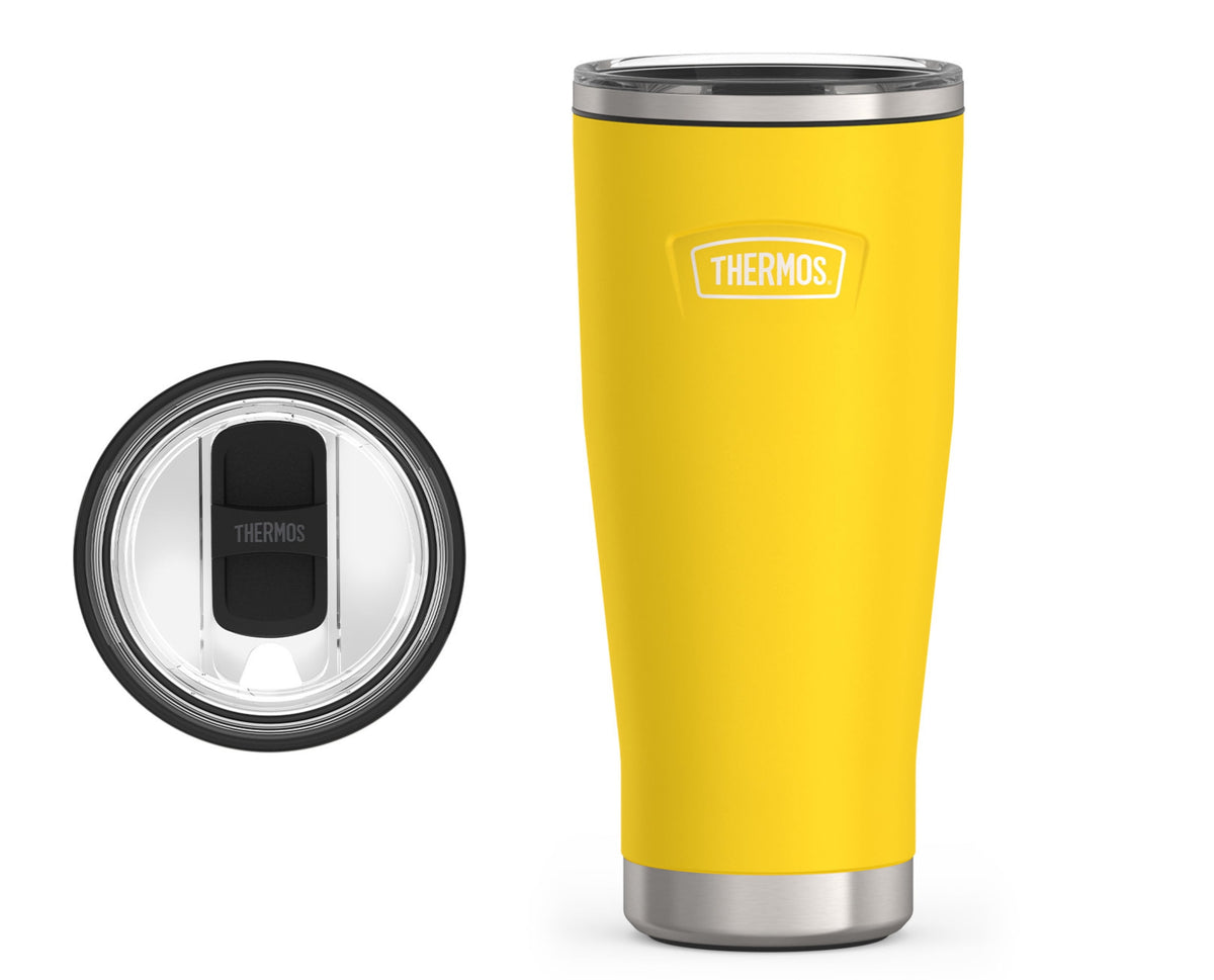 Thermos Stainless Steel Tumbler, w/ Slide Lock Lid, Graphite, 24 oz