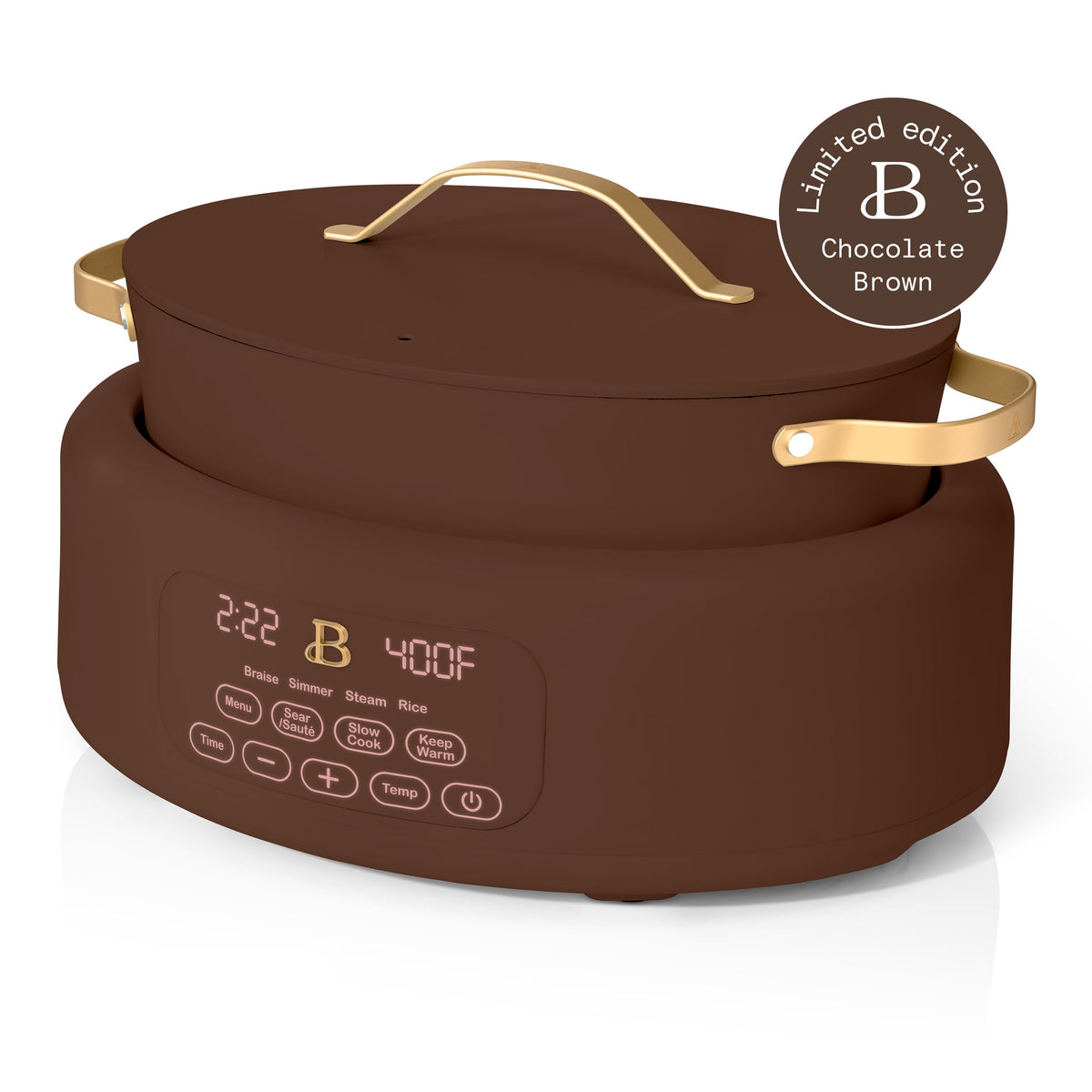 Beautiful 10 in 1, 6 Qt Electric Multi-Cooker, Thyme Green by Drew Barrymore