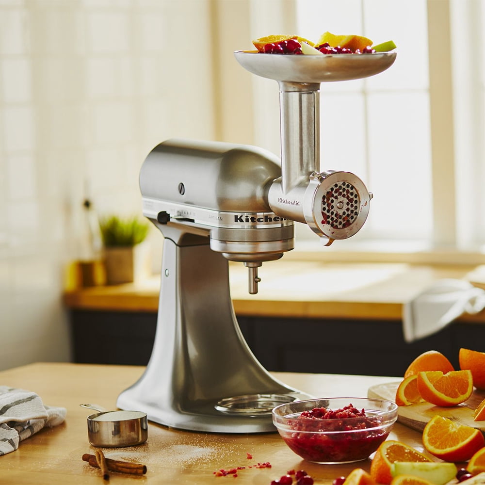 KitchenAid Metal Food Grinder Attachment, KSMMGA