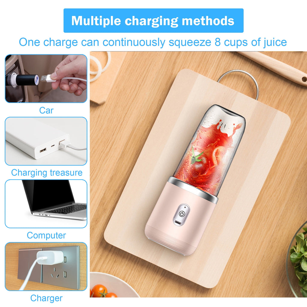 VIIWII Personal Blender for Smoothies Juice Portable Rechargeable Mini Bullet Blenders Cup
