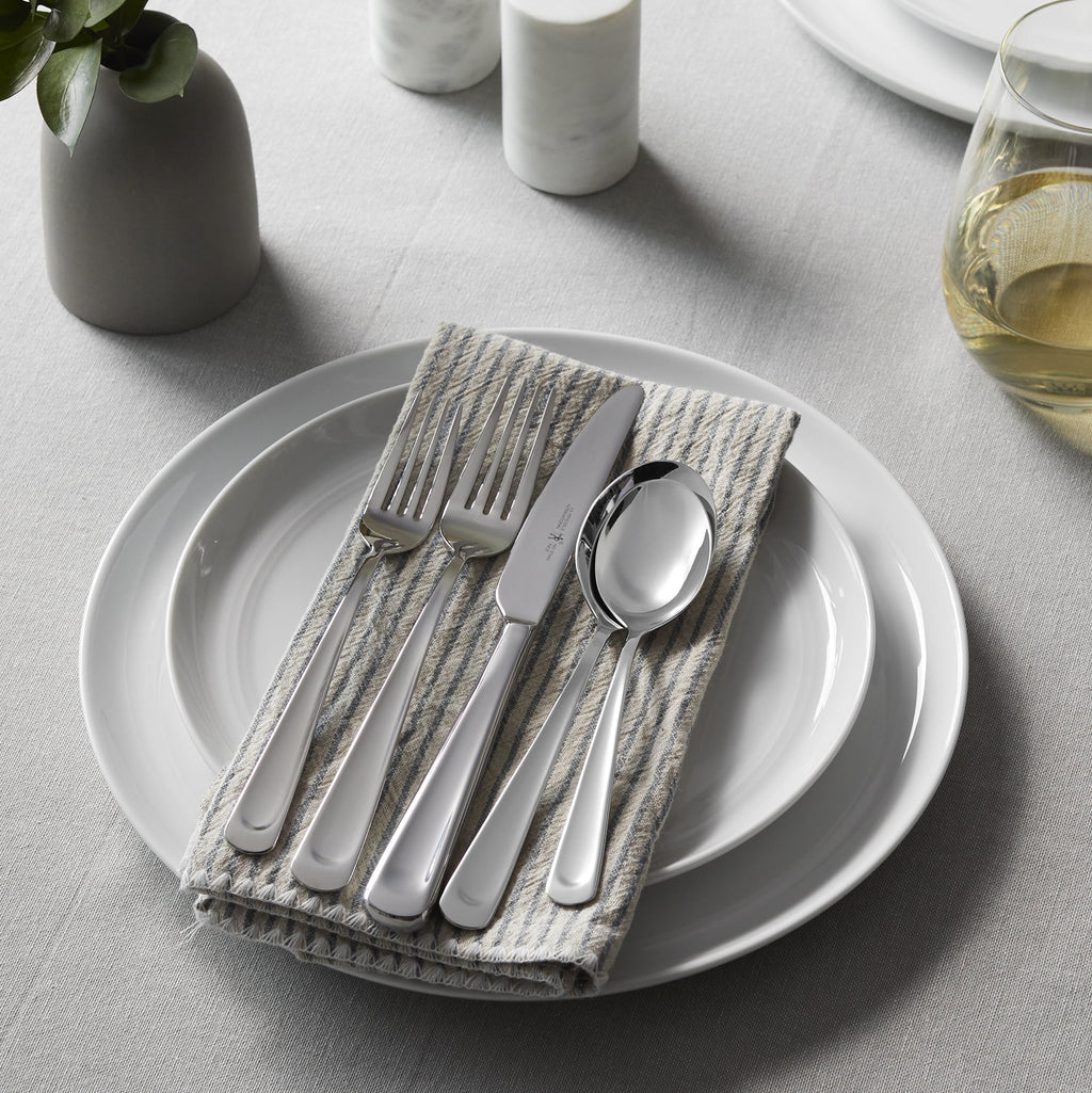 J.A. Henckels International Silvano 45-pc 18/10 Stainless Steel Flatware Set
