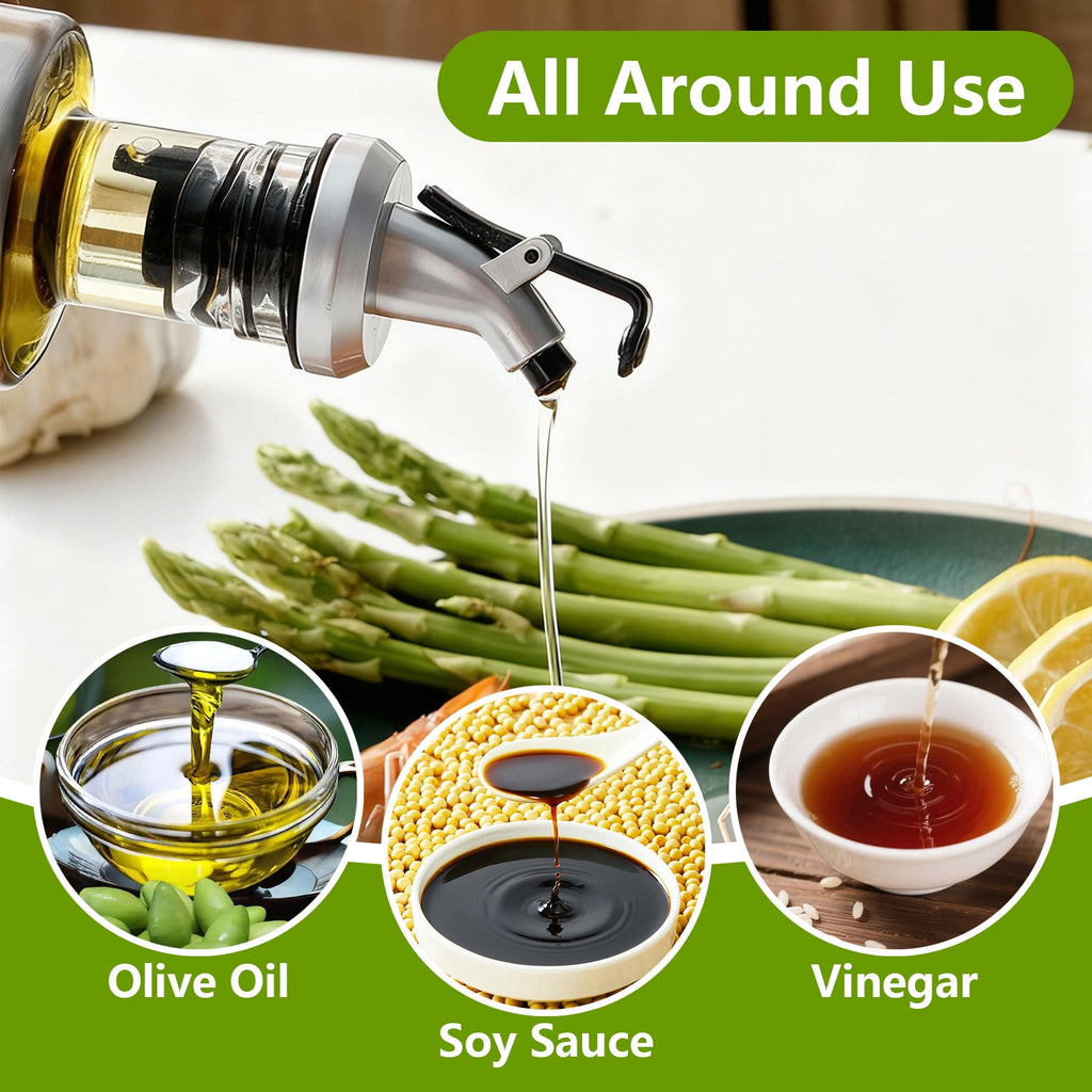 AGCAN Oil Sprayer for Cooking, 2 Pack Glass Olive Oil Sprayer Mister 220ml/7.4oz Glass Oil Dispenser for Air Fryer, BBQ, Baking, Salad
