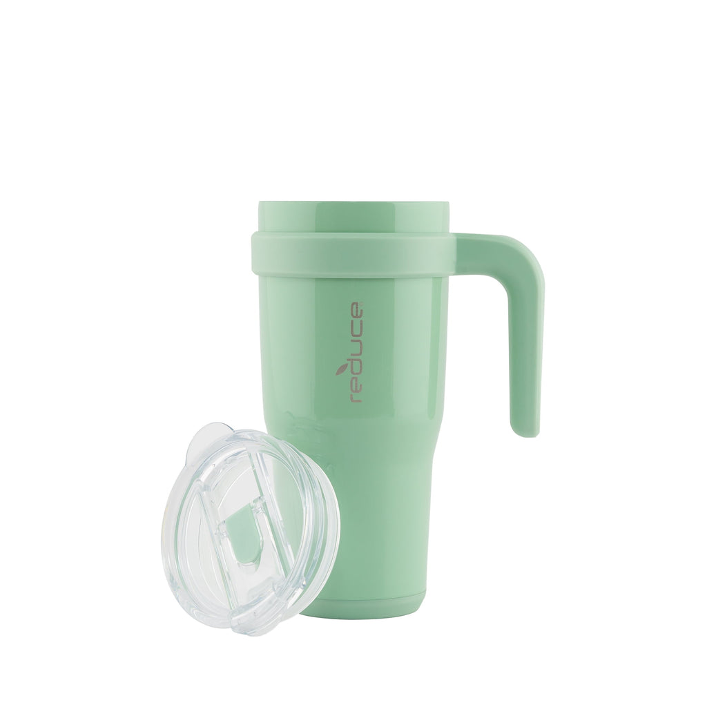 Reduce Cold1 24oz Stainless Steel Tumbler with Handle, Sea Glass