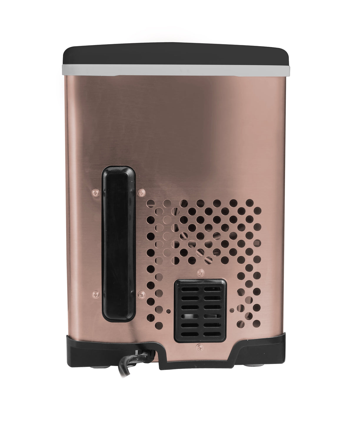 Frigidaire 26 lb. Bullet Ice Maker, Countertop Ice Machine with LED Control Panel, Red Stainless Steel