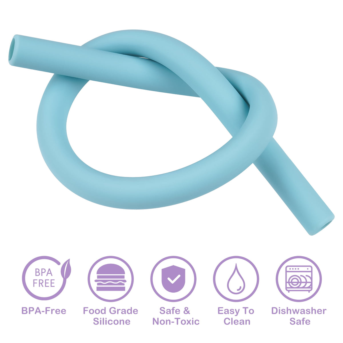 Tomorotec 12" Reusable Silicone Drinking Straws 15PCS with 2 Brushes, Compatible with Stanley Tumblers 40oz 30oz 20oz, Customizable for Various Drinkware, BPA-Free & Safe for Teeth (Morandi Colors)