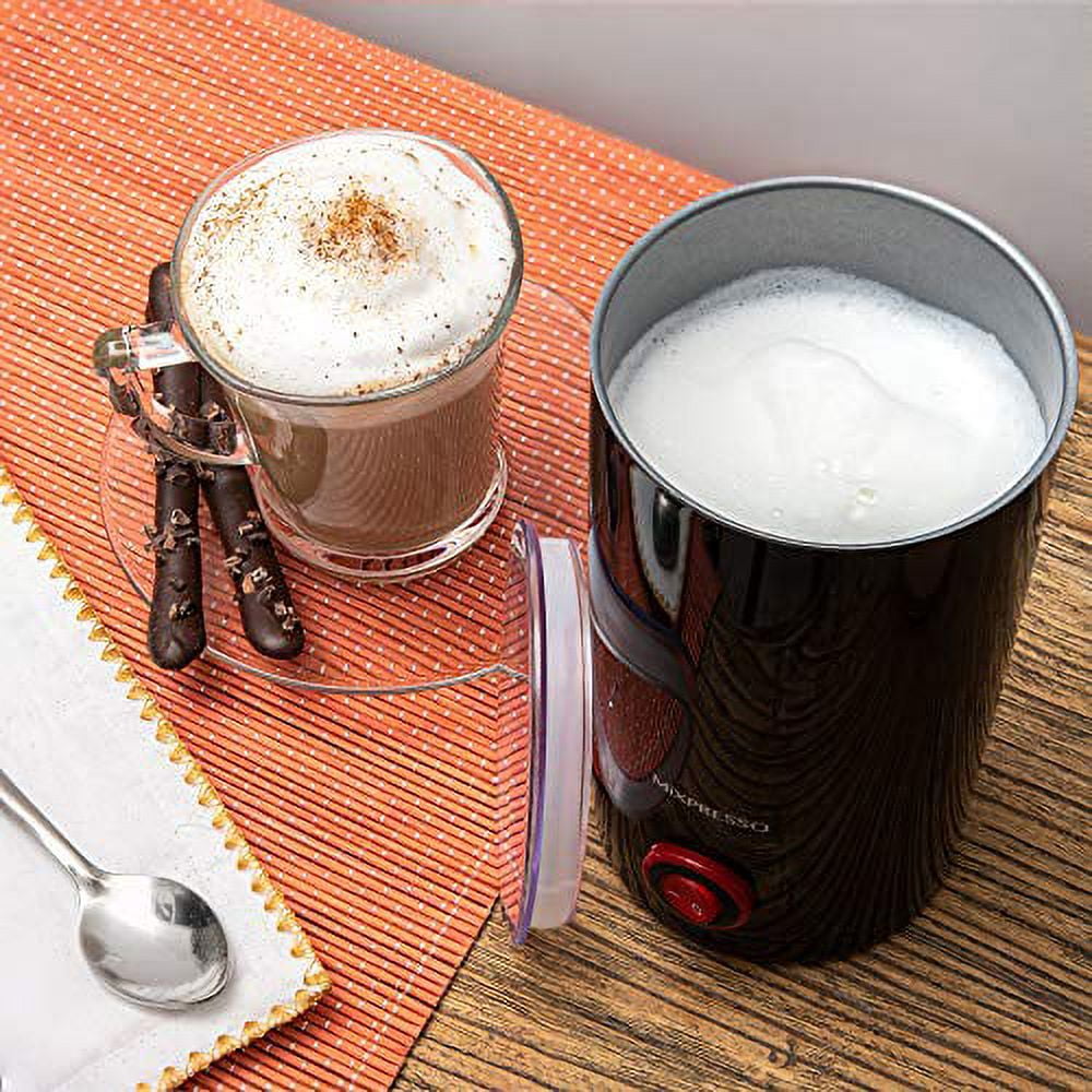 Mixpresso Electric Milk Frother - Latte Art Steamer, Electric Cappuccino Machine And Milk Warmer, Coffee Frother Maker & Hot Chocolate Maker